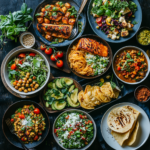 fabianct  A top down view of a beautifully arranged dinner tabl 0eea310e 8d9e 46ed a106 16086b649b2f